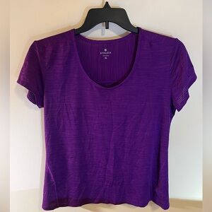 Athleta Vibrant Purple Short Sleeve Tee